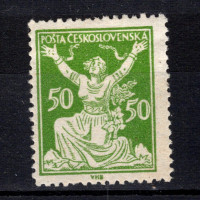Známka ČSR, Pof.156*, 50h