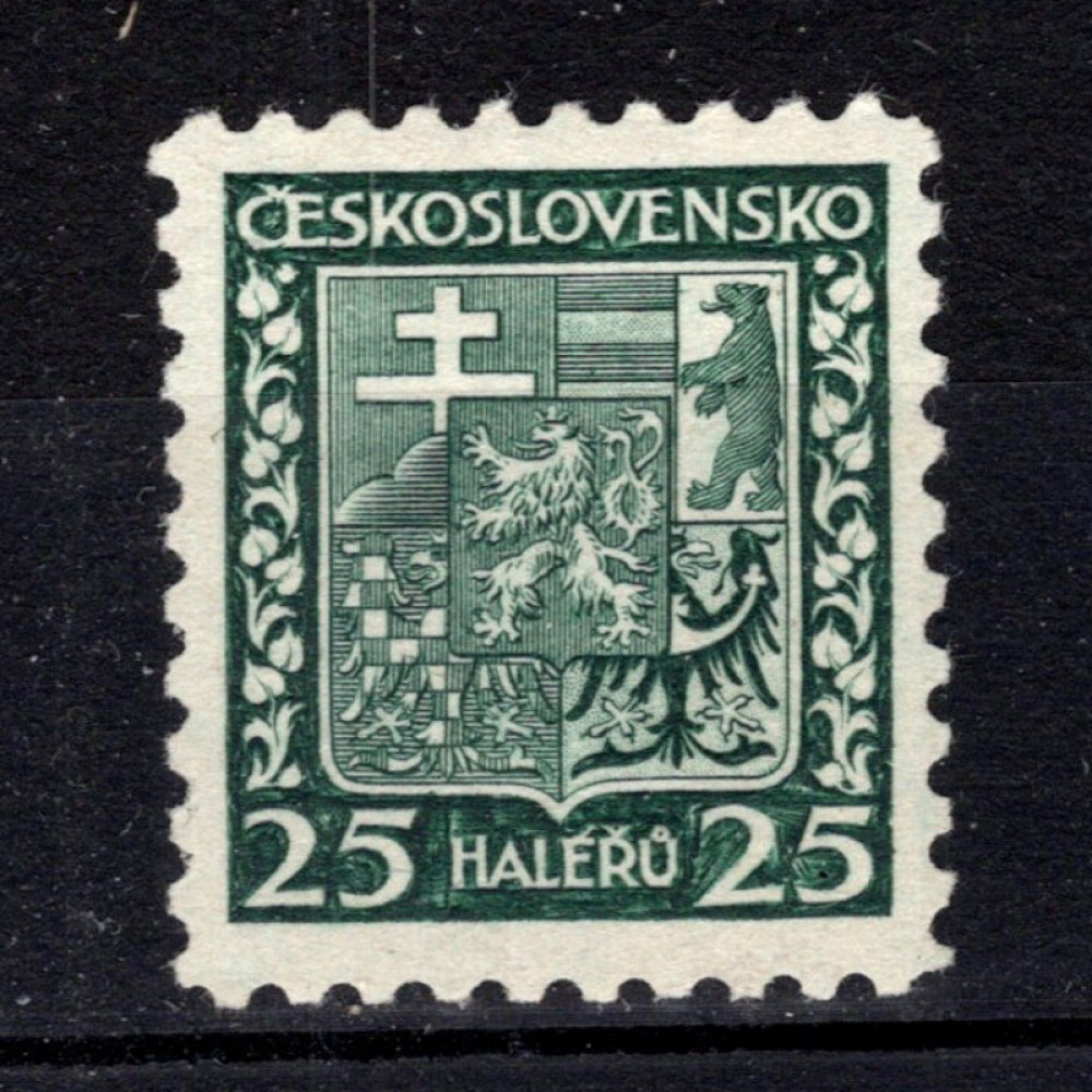 Sello Checoslovaquia, Pof.251 (Mi. 280), MNH, 25h