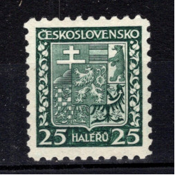Sello Checoslovaquia, Pof.251 (Mi. 280), MNH, 25h
