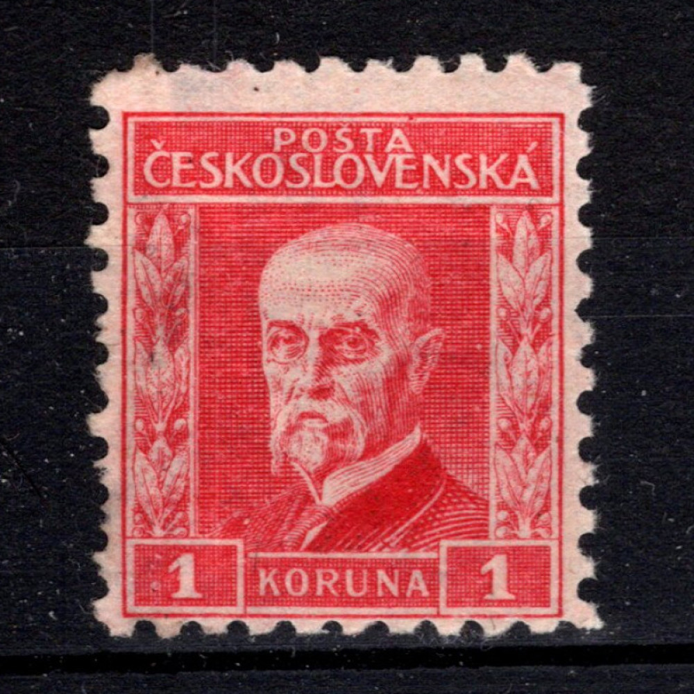Selo Tchecoslováquia, Pof.200 (Mi. 234), MH, 1 Kč