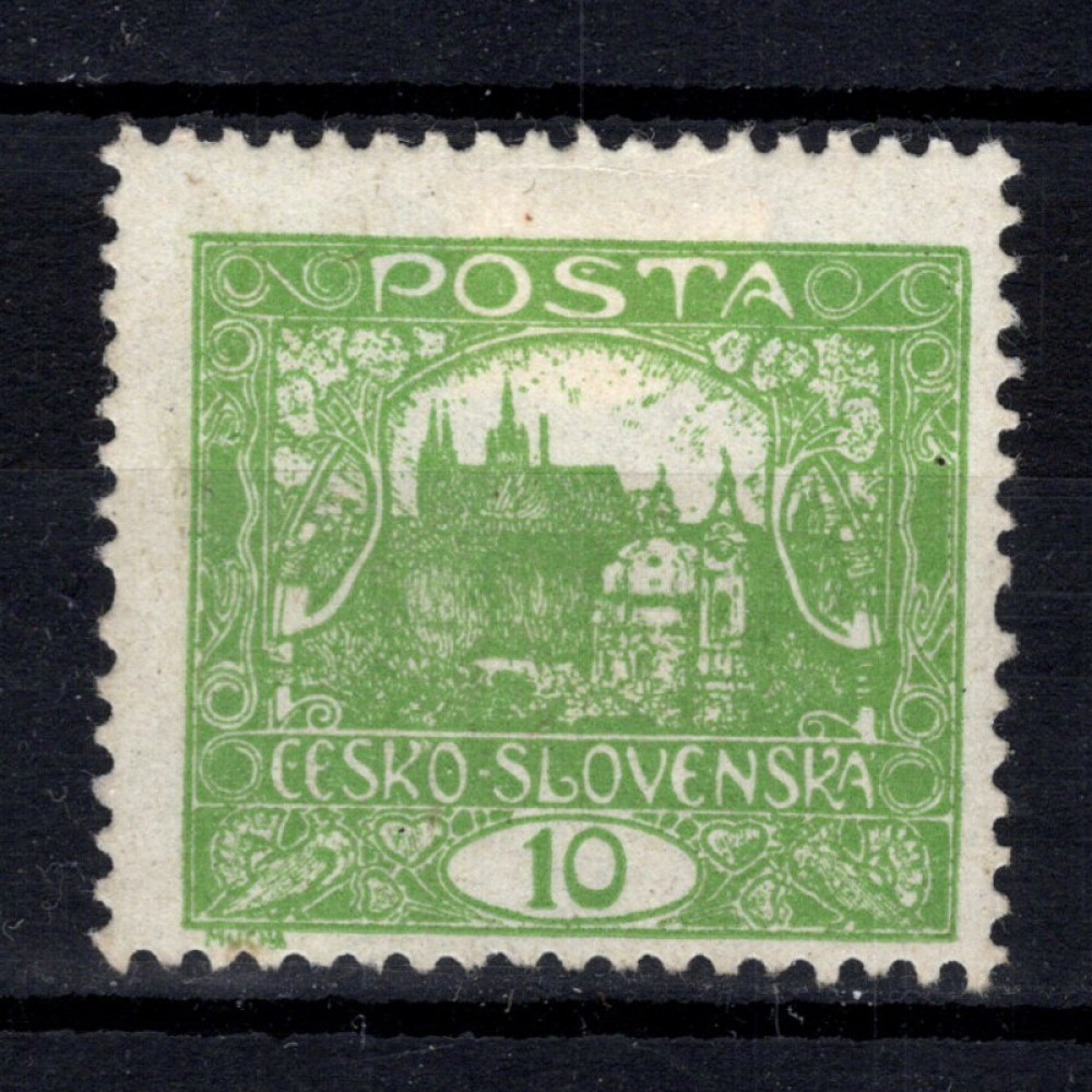 Známka ČSR, Pof.6C*, 10h