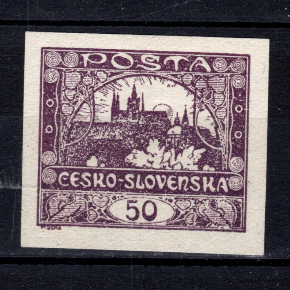 Známka ČSR, Pof.15*, 50h