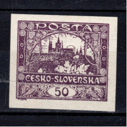 Známka ČSR, Pof.15*, 50h