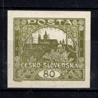 Známka ČSR, Pof.19*, 80h