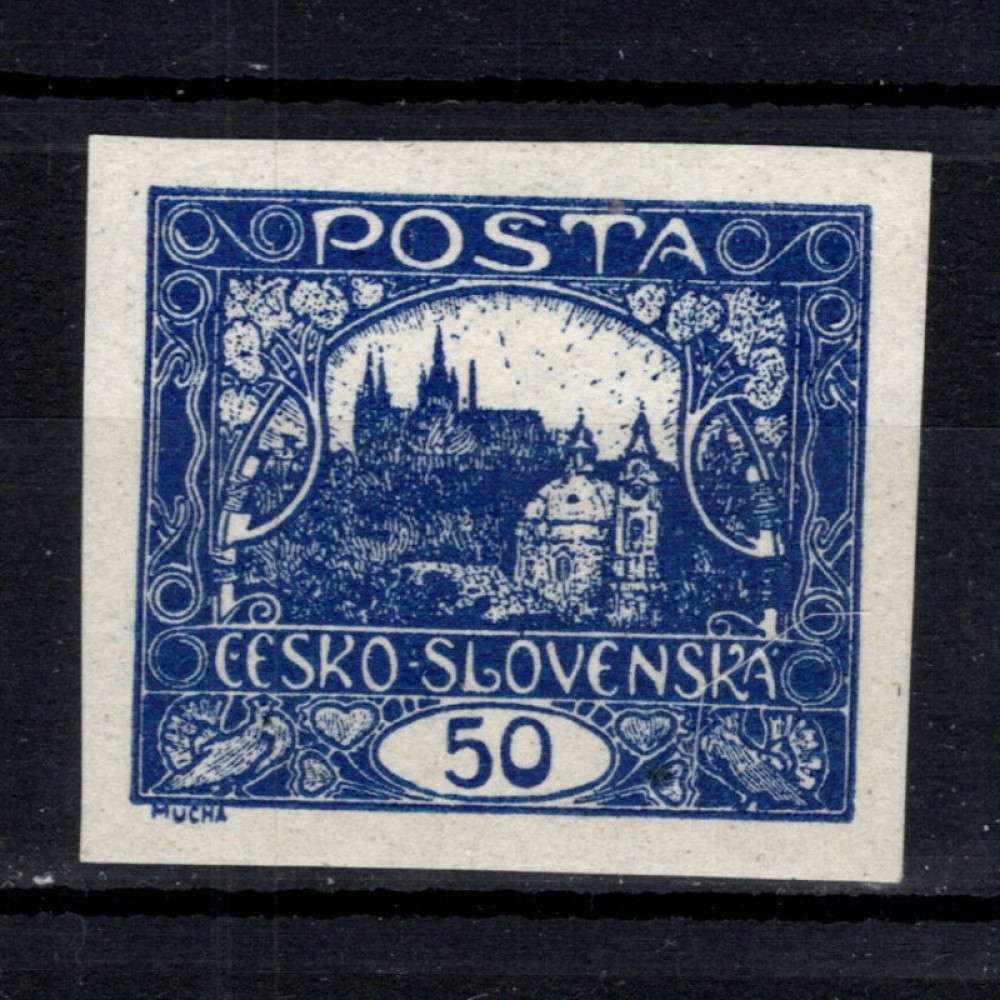 Známka ČSR, Pof.16*, 50h