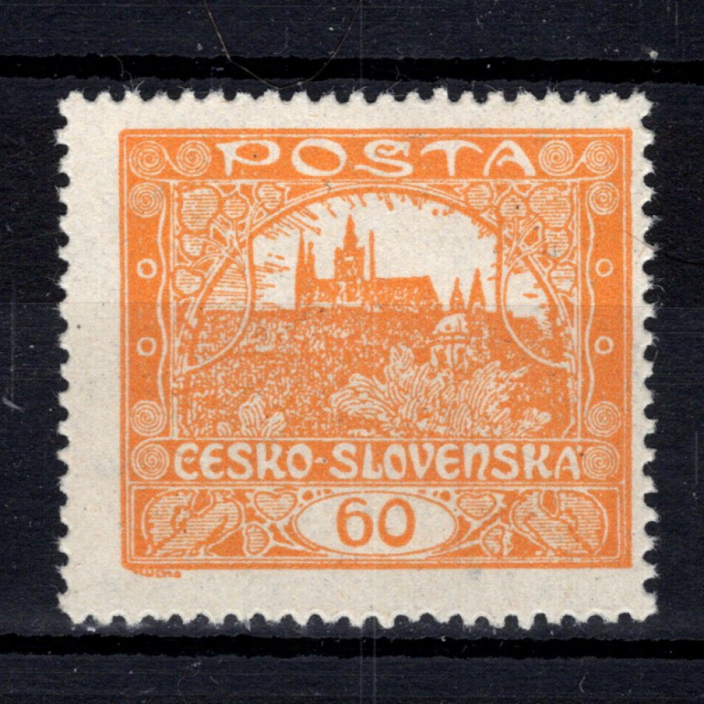 Známka ČSR, Pof.17A*, 60H
