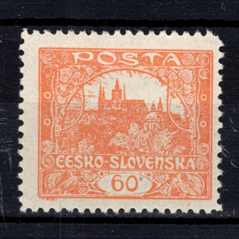 Sello Checoslovaquia, Pof.17D (Pof. 17D), MH