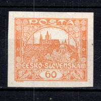 Známka ČSR, Pof.17*, 60h
