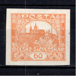 Známka ČSR, Pof.17*, 60h
