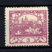 Hradčany, nepřepážkové zoubkování