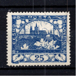 Známka ČSR, Pof.10A*, 25h
