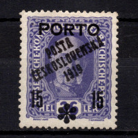 Briefmarke Tschechoslowakie, Pof.86 (Mi. 95)*, 15/36h