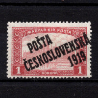 Briefmarke Tschechoslowakie, Pof.114 (Mi. 133)*, 1K