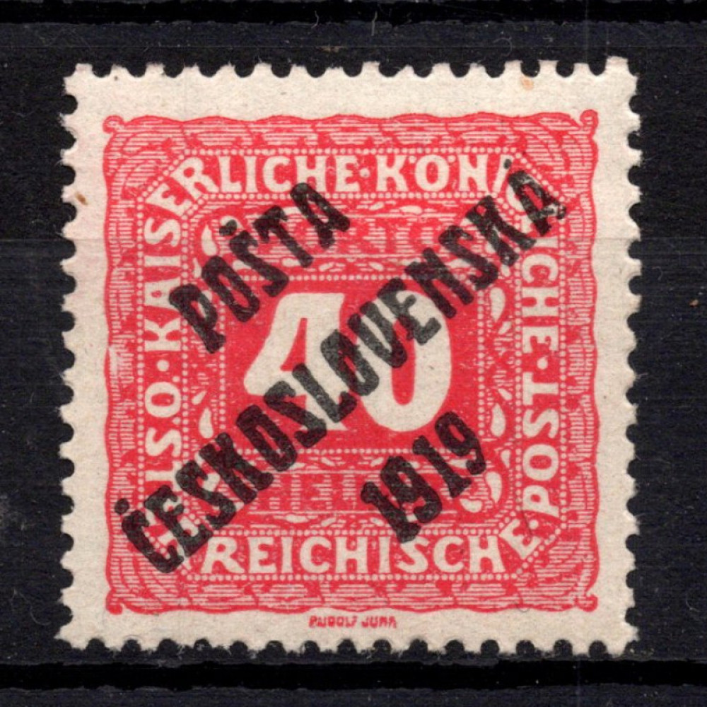 Sello Checoslovaquia, Pof.78 (Mi. 87), MH, 40h