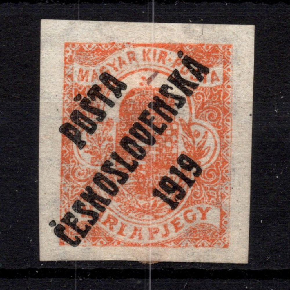 Sello Checoslovaquia, Pof.125z (Mi. 113), MH, 2 fi