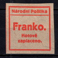 Známka ČSR, Pof.NN17Ib(*), 0 º