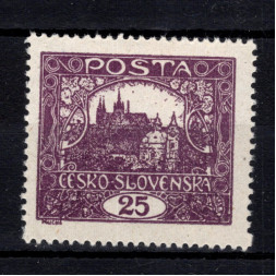 Známka ČSR, Pof.11A*, 25h