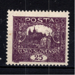 Známka ČSR, Pof.11B*, 25h