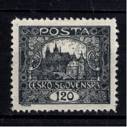 Briefmarke Tschechoslowakie, Pof.21D (Mi. 32A)*, 120h