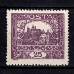 Známka ČSR, Pof.11A*, 25h