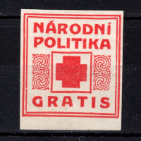 Známka ČSR, Pof.NN17II*, 0 º