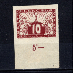 Briefmarke Tschechoslowakie, Pof.S3 (Mi. 195)*, 10h