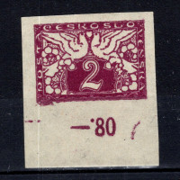 Známka ČSR, Pof.S1*, 2h