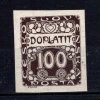 Známka ČSR, Pof.DL9*, 100h