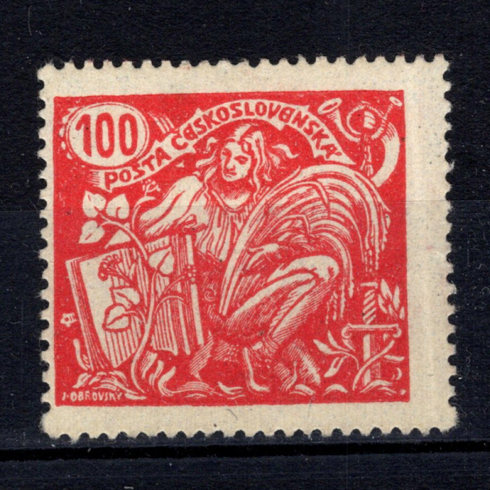Sello Checoslovaquia, Pof.173 (Mi. 202), MH, 100h