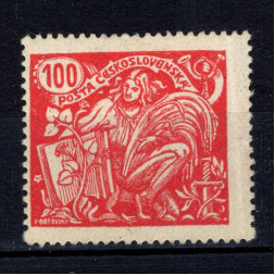 Sello Checoslovaquia, Pof.173 (Mi. 202), MH, 100h
