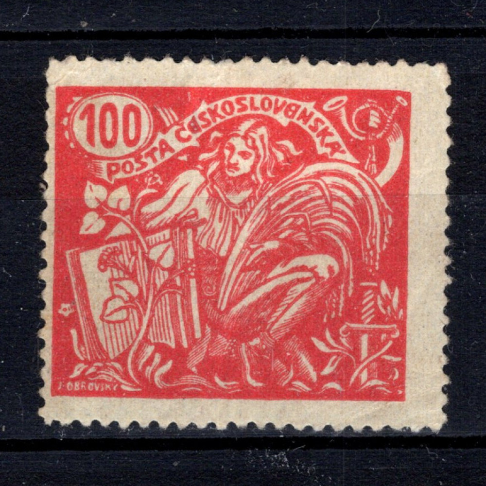 Sello Checoslovaquia, Pof.173 (Mi. 202), MH, 100h
