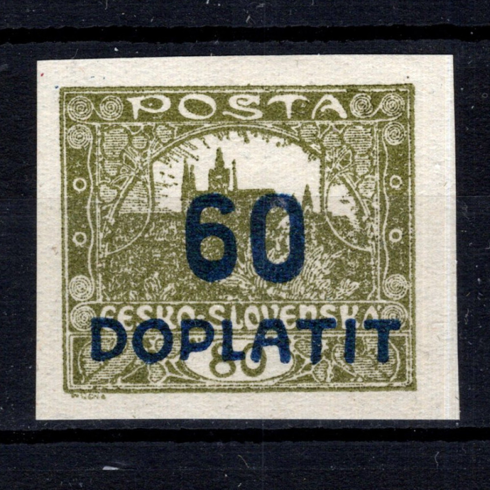 Briefmarke Tschechoslowakie, Pof.DL23 (Mi. 17)*, 60/80h