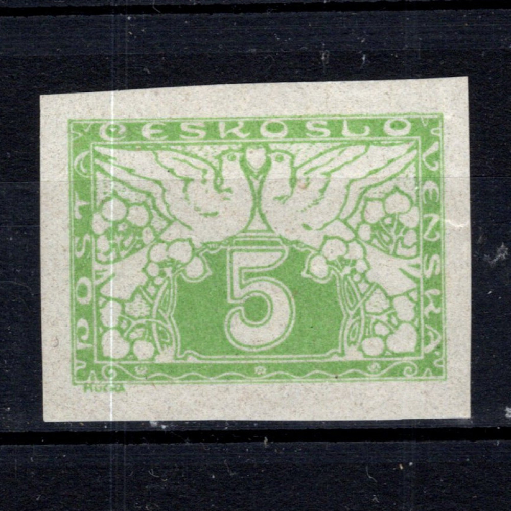 Selo Tchecoslováquia, Pof.S2 (Mi. 12), MH, 5h