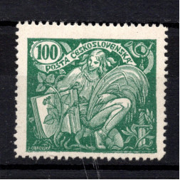 Selo Tchecoslováquia, Pof.164 (Mi. 183), MH, 100h