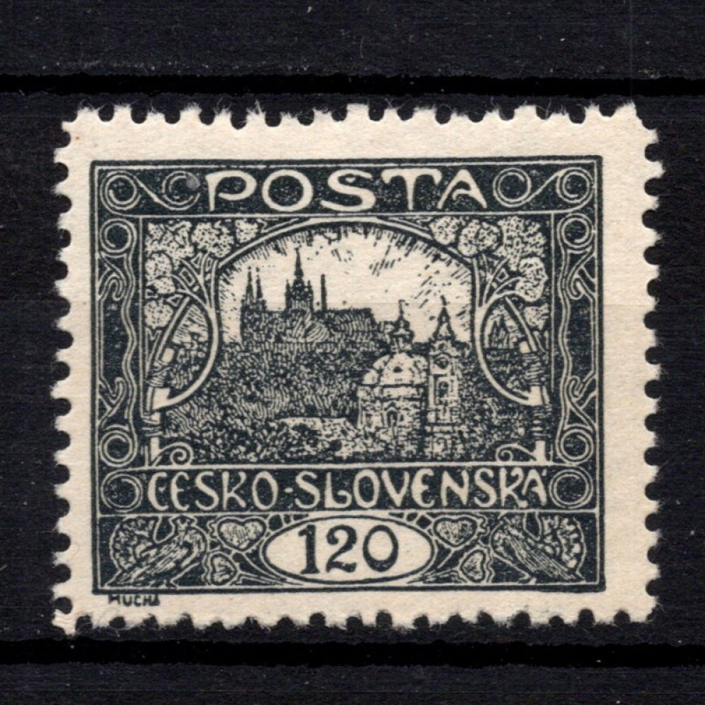 Briefmarke Tschechoslowakie, Pof.21D (Mi. 32A)*, 120h