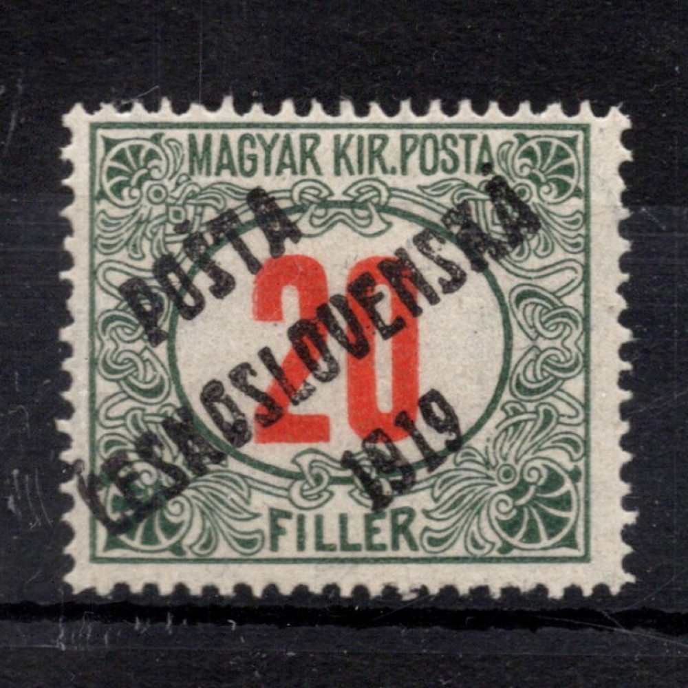 Selo Tchecoslováquia, Pof.138 (Mi. 157), MH, 20f