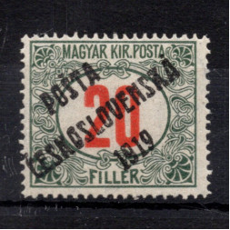 Sello Checoslovaquia, Pof.138 (Mi. 157), MH, 20f