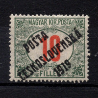 Briefmarke Tschechoslowakie, Pof.137 (Mi. 156)*, 15f