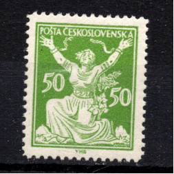 Známka ČSR, Pof.156*, 50h