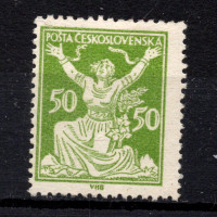Známka ČSR, Pof.156*, 50h