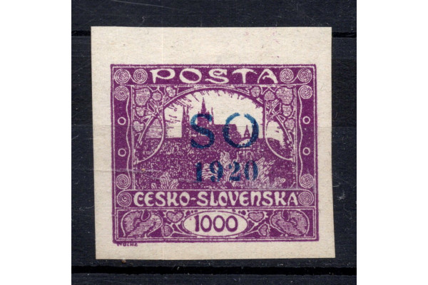 Známka ČSR, Pof.SO23*, 1000h
