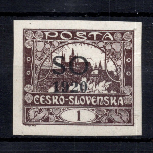 plebiscitní známky - přetisk SO 1920 (Hradčany)