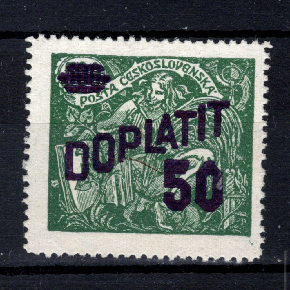 Briefmarke Tschechoslowakie, Pof.DL45 (Mi. 44)*, 50/500h