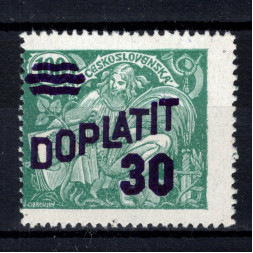 Briefmarke Tschechoslowakie, Pof.DL42 (Mi. 41)*, 30/100h