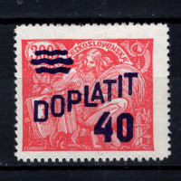 Selo Tchecoslováquia, Pof.DL44A (Pof. DL44A), MH