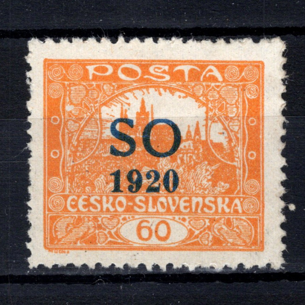 Stamp Czechoslovakia Eastern Silesia, Pof.SO14C (Pof. SO14C), MH