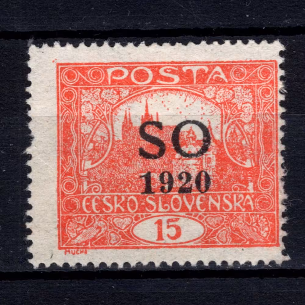 Briefmarke Tschechoslowakei SO 1920, Pof.SO5A (Pof. SO5A)*