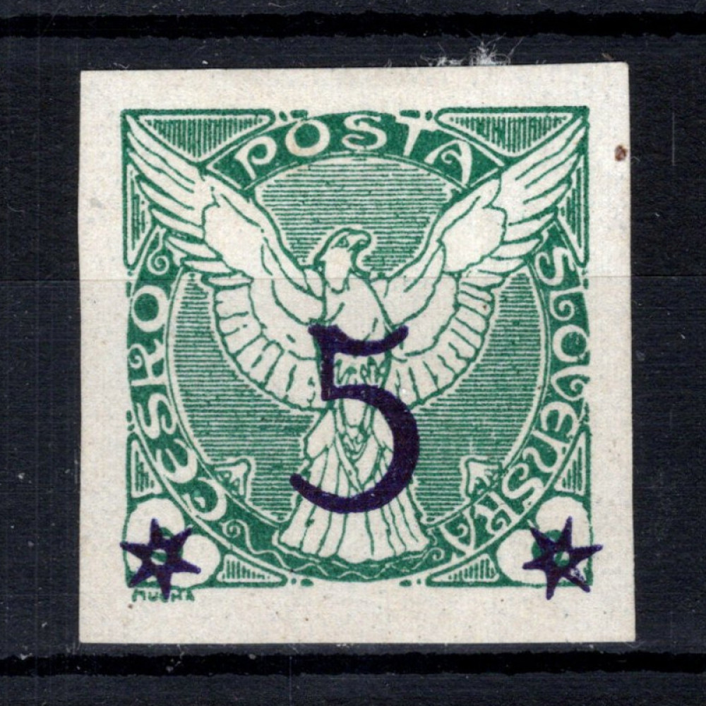 Selo Tchecoslováquia, Pof.NV9 (Mi. 216), MH, 5 / 2h