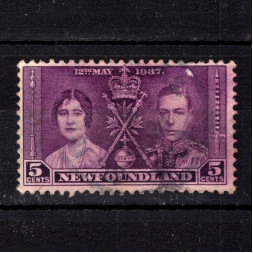 Briefmarke Newfoundland, SG256 (Mi. 220)#, 5 ¢