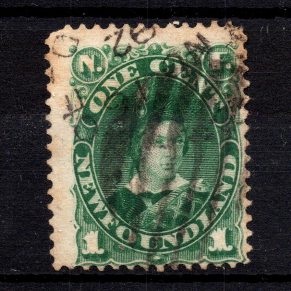 Známka Newfoundland, SG50 (Scott 44a)#, 1 ¢